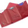 Красный мини-кошелек из натуральной кожи MD Leather (17298) - 3