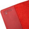 Червона обкладинка на паспорт із вінтажної шкіри з картою світу Shvigel (2413920) - 6