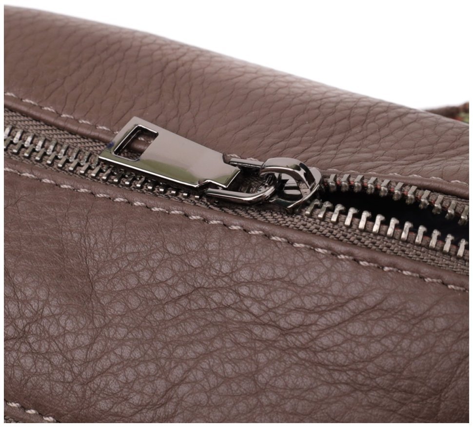 Небольшая женская сумка из кожи через плечо Vintage 98153 коричневого цвета фото №5 Небольшая женская сумка из кожи через плечо Vintage 98153 коричневого цвета modnotak фото №5