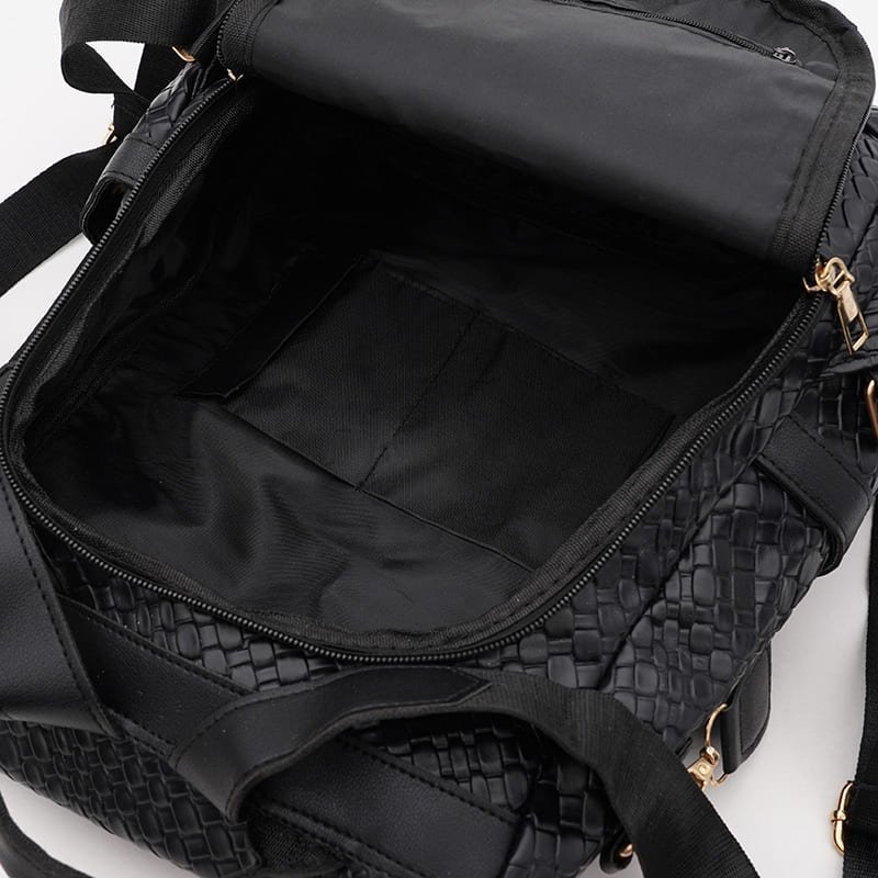 Стильний жіночий рюкзак із високоякісної екошкіри Monsen 88853 Чорний фото №5 Стильний жіночий рюкзак із високоякісної екошкіри Monsen 88853 Чорний modnotak фото №5