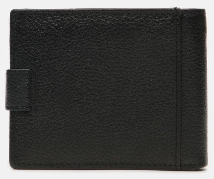 Мужской кожаный кошелек V1T120D-197-BE-black фото №2 Мужской кожаный кошелек V1T120D-197-BE-black modnotak фото №2