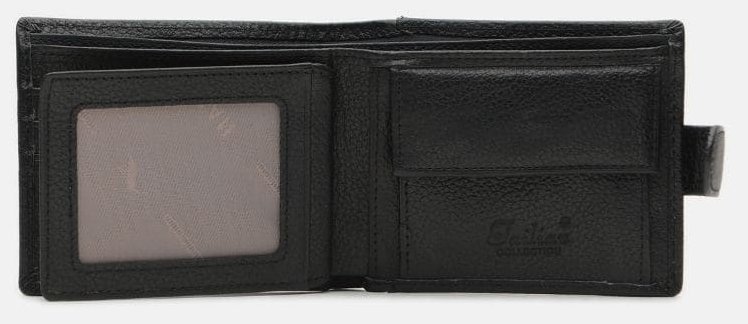 Мужской кожаный кошелек V1T120D-197-BE-black фото №4 Мужской кожаный кошелек V1T120D-197-BE-black modnotak фото №4