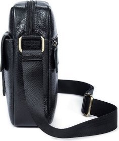 Наплічна сумка планшет з фактурної шкіри VINTAGE STYLE (14721)