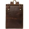 Рюкзак из винтажной кожи с лаконичным дизайном VINTAGE STYLE (14796) - 1
