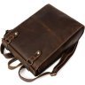 Рюкзак из винтажной кожи с лаконичным дизайном VINTAGE STYLE (14796) - 5