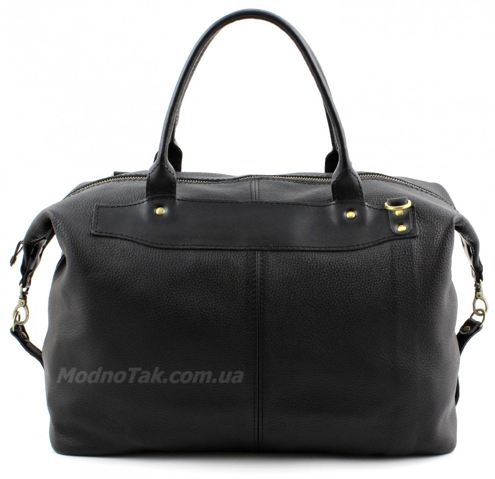 Универсальная небольшая дорожная кожаная сумка Travel Leather Bag (11000)