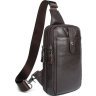Мужская сумка - рюкзак на два отделения коричневого цвета VINTAGE STYLE (14983) - 2
