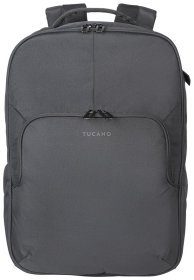 Місткий рюкзак на кожен день для ноутбука до 15" Tucano Salvo чорного кольору 103554