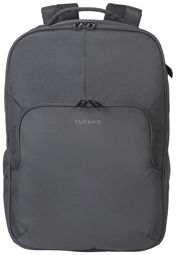 Вместительный рюкзак на каждый день для ноутбука до 15" Tucano Salvo черного цвета 103554 modnotak фото №2