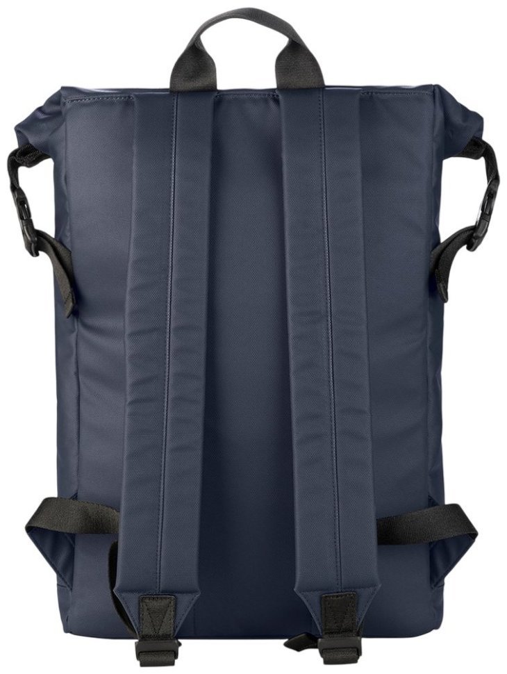 Рюкзак на каждый день с застежкой roll-top для ноутбука Tucano Rollo 15.6" синій 103654 modnotak фото №4