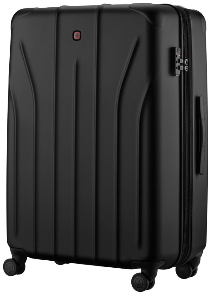Валіза Wenger, Oryson, велика, пластик, 4 колеса, чорна modnotak фото №3