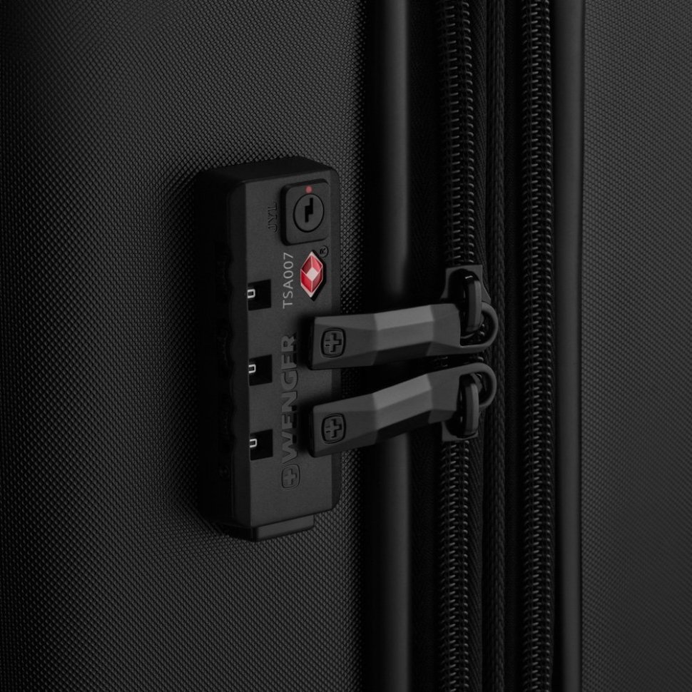 Валіза Wenger, Oryson, велика, пластик, 4 колеса, чорна modnotak фото №10