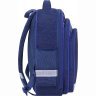 Шкільний рюкзак для хлопчиків із синього текстилю з принтом Bagland (53854) - 2