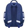 Шкільний рюкзак для хлопчиків із синього текстилю з принтом Bagland (53854) - 3