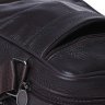 Темно-коричнева недорога чоловіча сумка через плече з натуральної шкіри Borsa Leather (21908) - 6