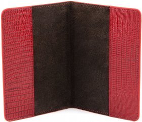 Яркая обложка для паспорта из лаковой кожи высокого качества KARYA (093-074) - 2