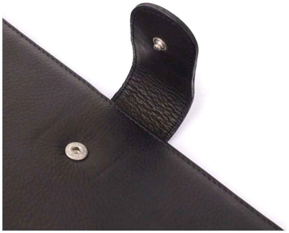 Компакиная практичная мужская сумка синего цвета из натуральной кожи KARYA (2420840) modnotak фото №17