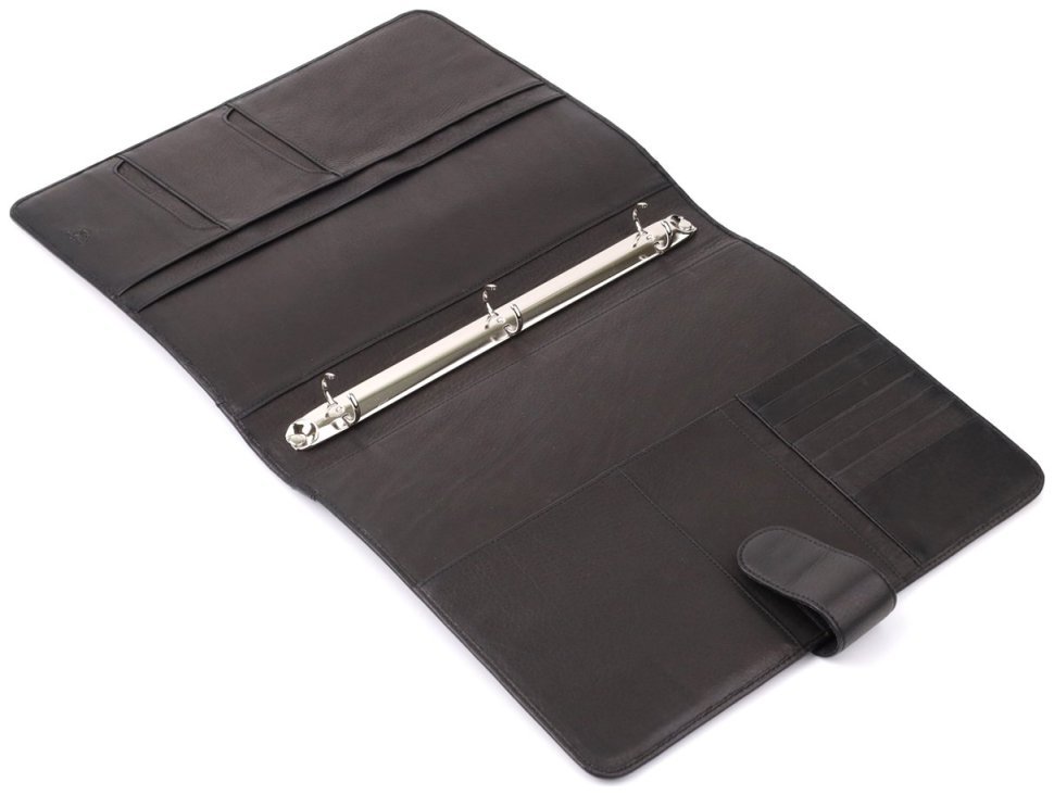 Компакиная практичная мужская сумка синего цвета из натуральной кожи KARYA (2420840) modnotak фото №19