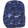 Синій шкільний рюкзак з якісного текстилю Bagland (55554) - 1