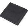Черное мужское винтажное портмоне из натуральной кожи Shvigel (2416453) - 2
