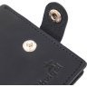 Черное мужское винтажное портмоне из натуральной кожи Shvigel (2416453) - 3