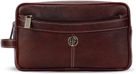 Шкіряний несесер на 2 місткі відділення Hammonds Flycatcher TC4004 коричневий 108054