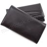Чорний жіночий гаманець з гладкої шкіри KARYA (1139-1) - 3