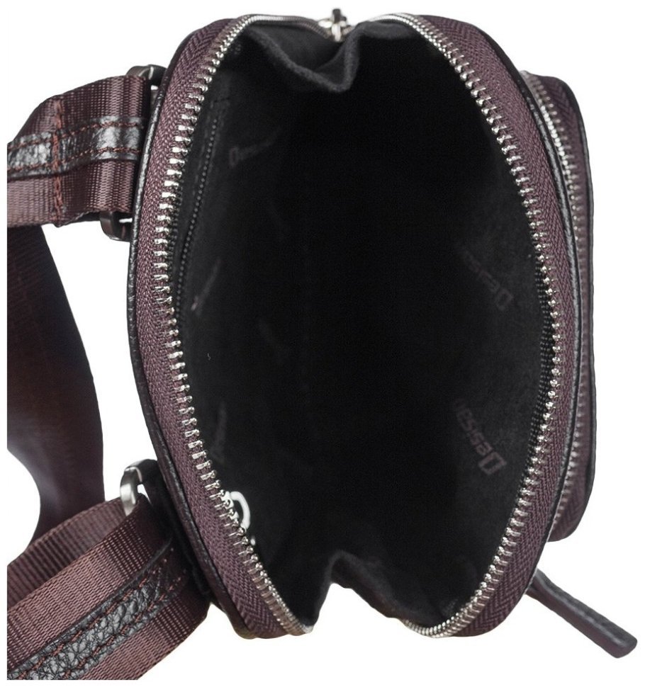 Мужская сумка на плечо из натуральной кожи DESISAN 80055 фото №4 Мужская сумка на плечо из натуральной кожи DESISAN 80055 modnotak фото №4