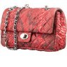 Червона жіноча сумка з натуральної шкіри пітона SNAKE LEATHER (024-18503) - 1