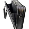 Добротная мужская кожаная сумка-портфель на три отдела TARWA (21737) - 4