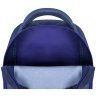 Рюкзак школьный ортопедический синего цвета принт космонавта Bagland 111255 modnotak фото - 6