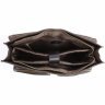 Класичний чорний портфель з натуральної шкіри VINTAGE STYLE (14205) - 9