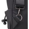 Универсальная мужская текстильная сумка-слинг через плечо в черном цвете Vintage (20576) - 7
