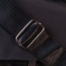 Универсальная мужская текстильная сумка-слинг через плечо в черном цвете Vintage (20576) - 10