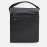Черная мужская кожаная сумка-барсетка с ручкой Ricco Grande 71555 - 3