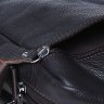 Наплечная мужская сумка-планшет из натуральной кожи темно-коричневого цвета Borsa Leather (15656) - 6
