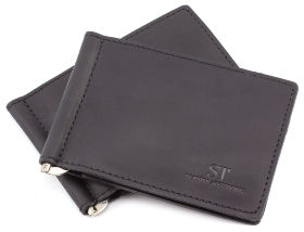 Мужской зажим для денег из винтажной кожи ST Leather (16857)