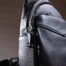 Кожаный мужской слинг рюкзак в классическом стиле VINTAGE STYLE (14857) - 7