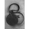 Кожаная сумка круглой формы на молнии BlankNote Бон-Бон (12644) - 5