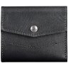 Зручний гаманець з натуральної шкіри чорного кольору BlankNote (12564) - 1