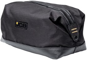 Текстильна чоловіча косметичка на 1 відділення JCB WB2 чорного кольору 93955