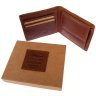 Чоловічий гаманець з натуральної гладкої шкіри без застібки з RFID-захистом Ashwood 94055 коричневого кольору фото №8 Чоловічий гаманець з натуральної гладкої шкіри без застібки з RFID-захистом Ashwood 94055 коричневого кольору modnotak фото - 8