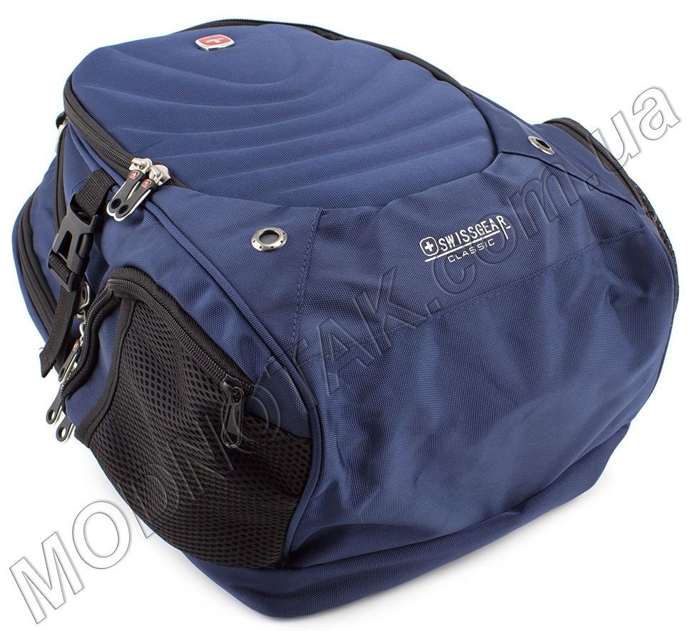Рюкзак середнього розміру з двома відділеннями SWISSGEAR (6013 blue)