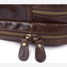 Винтажная мужская сумка коричневого цвета для документов и ноутбука Tiding Bag (21196) - 5