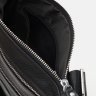 Тонкая мужская недорогая кожаная сумка-планшет черного цвета Keizer (19360) - 5