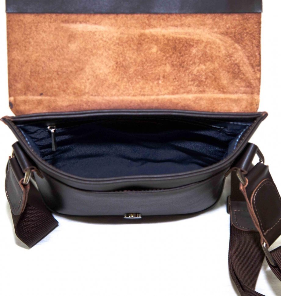 Наплечная мужская сумка планшет с клапаном на магните VATTO (11996)