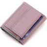 Мініатюрний жіночий гаманець із натуральної шкіри рожевого кольору ST Leather 1767255 - 3