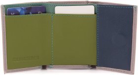 Мініатюрний жіночий гаманець із натуральної шкіри рожевого кольору ST Leather 1767255