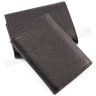 Чорний маленький гаманець з фактурної шкіри KARYA (1149-45) - 4