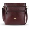 Городская мужская сумка планшет из натуральной кожи через плечо Hammonds Flycatcher SB1164 коричневый 108055 modnotak фото - 2